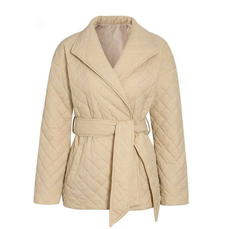 Padded Belted Coat