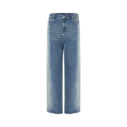 Washed Straight leg Jeans